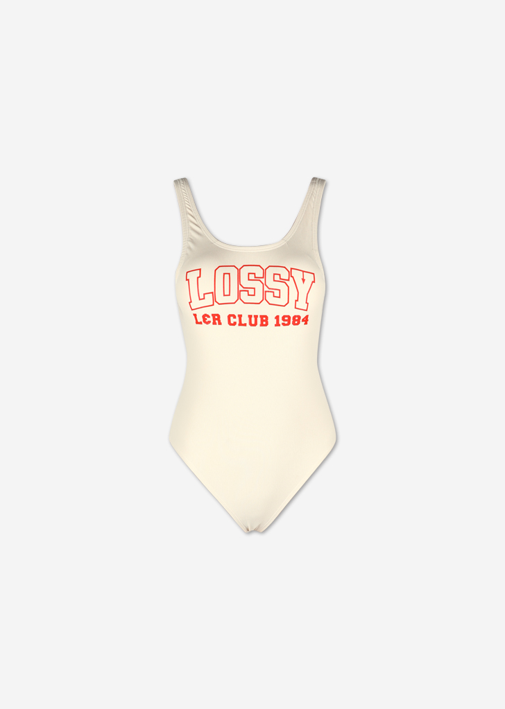 Lossy L&amp;R club monokini [Cream]